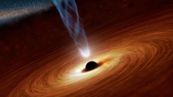 Hubble и Gaia поймали редкую черную дыру