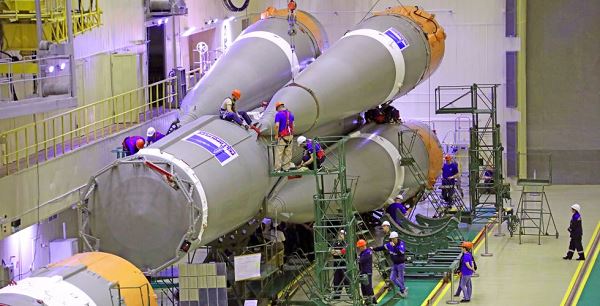 На Байконуре собирают ракету для запуска грузового корабля к МКС — Новости Космонавтики