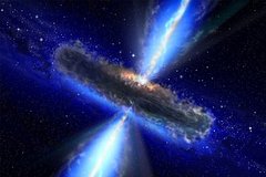 Обнаружен рост сверхмассивных черных дыр в сталкивающихся галактиках