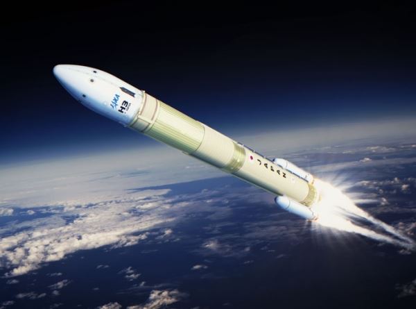 Первый запуск новой японской ракеты H3 окончился аварией (Видео)