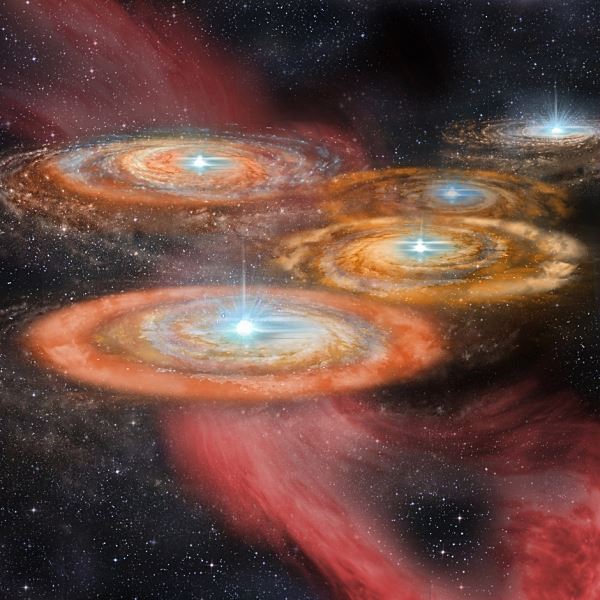 Погибшие гиганты: James Webb нашел следы огромных звезд в ранней Вселенной