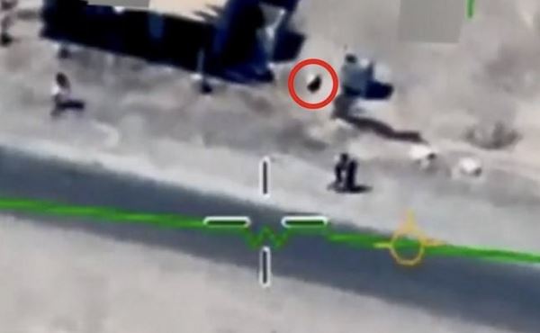Пентагон опубликовал захватывающее видео сферического НЛО, пролетающего над Ираком